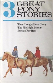 Cover of: Three Great Pony Stories