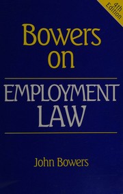 Cover of: Employment Law by Bowers, John, Bowers, John