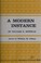 Cover of: A modern instance