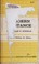 Cover of: A Modern Instance