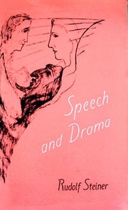 Cover of: Speech and Drama