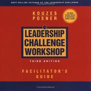 Cover of: The Leadership Challenge Workshop, Facilitator's Guide by 