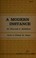 Cover of: A modern instance