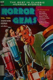 Cover of: Horror Gems: Volume Two: Joseph Payne Brennan and others