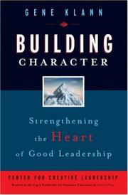 Building Character by Gene Klann