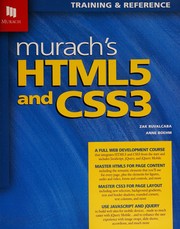 Cover of: Murach's HTML5 and CSS3