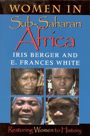 Cover of: Women in Sub-Saharan Africa : Restoring Women to History (Restoring Women to History)