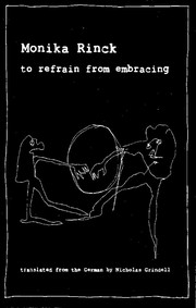 Cover of: To refrain from embracing