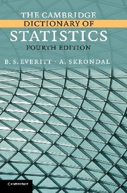 Cover of: The Cambridge dictionary of statistics by Brian Everitt, Brian Everitt