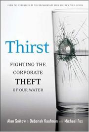 Cover of: Thirst by Alan Snitow, Deborah Kaufman, Michael Fox