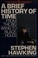 Cover of: A brief history of time