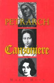 Cover of: Petrarch: The Canzoniere, or Rerum vulgarium fragmenta