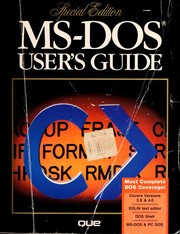 Cover of: MS-DOS: Userʼs Guide