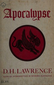 Cover of: Apocalypse by D. H. Lawrence, D. H. Lawrence