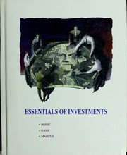 Cover of: Essentials of investments