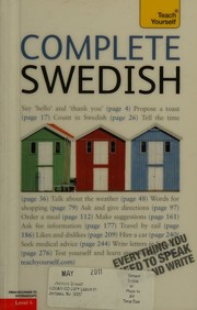 Cover of: Complete Swedish