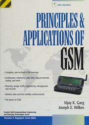 Cover of: Principles and applications of GSM