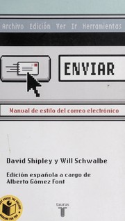 Cover of: Enviar: Manual de estilo del correo electrónico