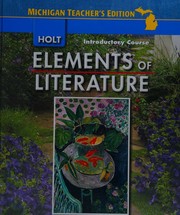 Cover of: Holt Elements of Literature by Kylene Beers