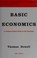 Cover of: Basic Economics