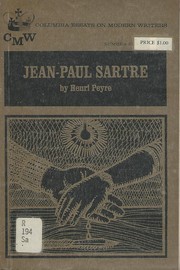 Cover of: Jean-Paul Sartre