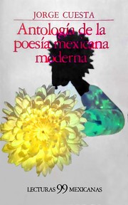 Cover of: Antologia De La Poesia Mexicana Moderna (Lecturas mexicanas)