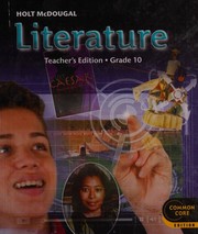 Cover of: Holt McDougal Literature: Grade 10