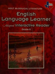 Cover of: English Langauge Learner Adapted Interactive Reader: Grade 8