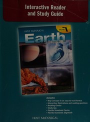 Cover of: Holt McDougal Earth Science: Florida Interactive Reader and Study Guide