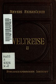 Cover of: Weltreise: Zweiter Teil: Vereinigte Staaten von Amerika