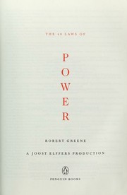 Cover of: The 48 laws of power