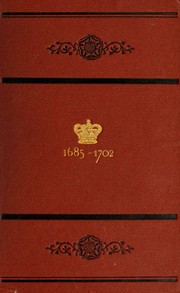 Cover of: The History of England from the accession of James the second: Eight volumes in four: volumes 1 & 2