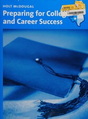Cover of: Preparing for College and Career Success: Preparing for College Success