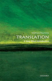 Cover of: Translation: A Very Short Introduction