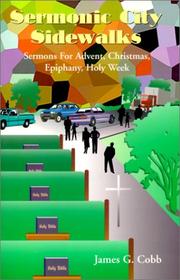 Cover of: Sermonic City Sidewalks | James G. Cobb