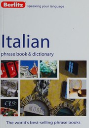 Cover of: Italian phrase book & dictionary