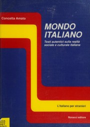 Cover of: Mondo Italiano by Concetta Amato