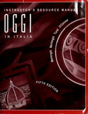 Cover of: Oggi in Italia by Franca Merlonghi, Franca Merlonghi