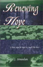 Cover of: Renewing Hope: Is There Room for Hope in a World Like This