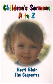 Cover of: Children's Sermons A to Z