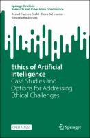 Cover of: Ethics of Artificial Intelligence by Bernd Carsten Stahl, Doris Schroeder, Rowena Rodrigues