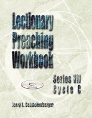 Cover of: Lectionary Preaching Workbook: Series VII, Cycle C with CDROM