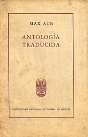 Cover of Antología traducida