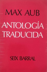 Cover of Antología traducida