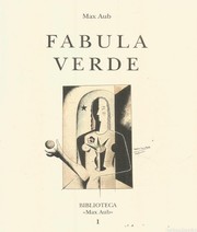 Fábula verde by Max Aub