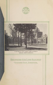 Cover of: Seaboard Air Line Railway dining car service