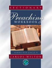 Cover of: Lectionary preaching workbook by Carlos Wilton