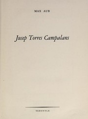 Cover of: Jusep Torres Campalans