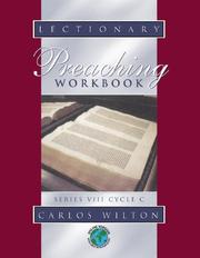 Cover of: Lectionary Preaching Workbook by Carlos Wilton, Carlos Wilton