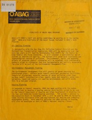 Cover of: Highlights of major ABAG programs
